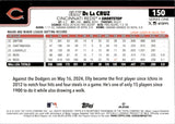 2025 Elly De La Cruz Topps Series 1 SP TRUE PHOTO #150 Cincinnati Reds