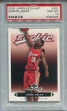 2003-04 LeBron James Upper Deck MVP ROOKIE RC PSA 10 #201 Cleveland Cavaliers 3026