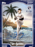 2025 Hayden Birdsong Topps Bob Ross THE JOY OF BASEBALL ROOKIE AUTOGRAPH 1/50 RC AUTO #96F San Francisco Giants