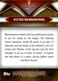 2024-25 Victor Wembanyama Topps Chrome BALL OF DUTY PINK BASKETBALL REFRACTOR #BOD-13 San Antonio Spurs DPOY