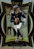 2024 Caleb Williams Panini Select CONCOURSE DIE-CUT SILVER PRIZM ROOKIE RC #25 Chicago Bears
