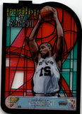 1999-00 Tim Duncan Topps Gallery GALLERY OF HEROES San Antonio Spurs #GH5
