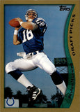 1998 Peyton Manning Topps ROOKIE RC #360 Indianapolis Colts