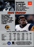 1999 Kurt Warner Bowmans Best ROOKIE RC #110 St. Louis Rams HOF