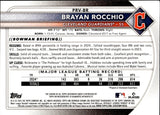 2025 Brayan Rocchio Bowman ROOKIE AND VETERAN AUTO AUTOGRAPH #PRV-BR Cleveland Guardians