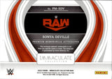 2023 Sonya Deville Panini Immaculate Collection JUMBO SHIRT AUTO 45/99 AUTOGRAPH RELIC #PM-SDV Monday Night Raw