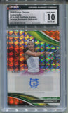 2025 Emiliana Arango Topps Chrome ORANGE GEOMETRIC REFRACTOR AUTO 16/25 AUTOGRAPH CGC 10 #CA-EAO Tennis 0005