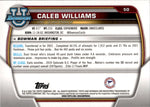 2022 Caleb Williams Bowman University Chrome 1ST BOWMAN PINK REFRACTOR #50 Chicago Bears