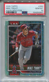 2026 Mike Trout Topps Series One AQUA HOLO FOIL PSA 10 #350 Anaheim Angels 0857