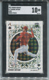 2022 Shohei Ohtani Panini Mosaic GREEN PRIZM ACES SGC 10 #A-2 Anaheim Angels 7949
