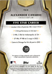 2024 Alexander Canario Topps Five Star ROOKIE AUTO AUTOGRAPH RC #FSA-AC Chicago Cubs