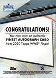 2020 Chad Gable Shorty G Topps Finest WWE REFRACTOR AUTO AUTOGRAPH #A-SG Friday Night Smackdown