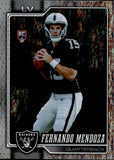 2026 Fernando Mendoza Topps SAND GLITTER FOIL ROOKIE RC #301 Las Vegas Raiders