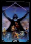 2023 The Empire Strikes Back Topps Star Wars HOLOGRAPHIC POSTER ART SP #HC-6