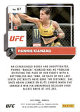 2023 Pannie Kianzad Panini Donruss UFC BLUE LASER 41/49 #67 Bantamweight