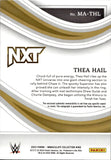 2024 Thea Hail Panini Immaculate WWE SHIRT AUTO 25/99 AUTOGRAPH RELIC #MA-THL NXT