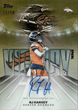 2026 RJ Harvey Topps VICTORY INK GOLD AUTOGRAPH 19/50 AUTO #VI-RH Denver Broncos