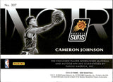 2019-20 Cameron Johnson Panini Noir ROOKIE JERSEY AUTO 92/99 AUTOGRAPH RELIC RC #307 Phoenix Suns
