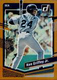 2023 Ken Griffey Jr. Panini Donruss ORANGE HOLO FOIL #210 Seattle Mariners