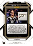 2023 Tatum Paxley Panini Prizm WWE ROOKIE BLUE 043/199 RC #102 NXT