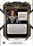 2023 Tatum Paxley Panini Prizm WWE ROOKIE BLUE 043/199 RC #102 NXT