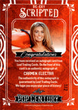 2024 Carmen Electra Leaf Pop Century BLACK SCRIPTED AUTO 1/2 AUTOGRAPH INCRIPTION BAYWATCH #SC-CE1