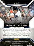 2022 Spencer Torkelson Panini Prizm ROOKIE DEBUT SIGNATURES AUTO AUTOGRAPH RC #DS-ST Detroit Tigers