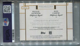 2024 Reggie Jackson Rod Carew Topps Definitive MLB PLAYERS COLLECTION DUAL JERSEY AUTO 15/35 AUTOGRAPH RELIC PSA 10/10 #DARJC California Angels HOF 3192