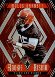 2017 Myles Garrett Panini Phoenix ROOKIE RISING RED 270/299 RC #RR-1 Cleveland Browns