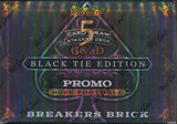 2026 Wild Card Five Card Draw Stacked Deck Gold Football Black Tie Edition Brick Hobby, Box