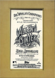 2021 Kyle Schwarber Topps Allen & Ginter MINI FRAMED AUTO AUTOGRAPH #FMA-KS Chicago Cubs