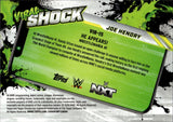 2026 Joe Hendry Topps Chrome WWE ORANGE REFRACTOR VIRAL SHOCK 18/25 #VIR-15 NXT