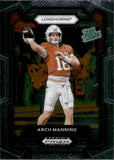 2024 Arch Manning Panini Prizm Draft Picks RATED PROSPECT #192 Texas Longhorns 2