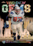 1998 Ben Coates Topps Chrome HIDDEN GEMS REFRACTOR #HG7 New England Patriots