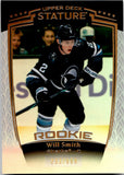 2024-25 Will Smith Upper Deck Stature ROOKIE 233/999 RC #34 San Jose Sharks
