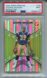 2004 Steven Jackson Topps Pristine ROOKIE REFRACTOR 325/499 RC PSA 9 #145 St. Louis Rams 5713