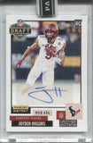 2025 Jayden Higgins Panini Instant NFL DRAFT ROOKIE JERSEY NUMBER 09/99 AUTO AUTOGRAPH #NFLDN-28 Houston Texans