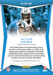 2022 Jaycee Horn Panini Chronicles Ascension AUTO 078/100 AUTOGRAPH #ASC-JAH Carolina Panthers