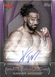 2021 Xavier Woods Topps WWE Undisputed PURPLE AUTO 07/99 AUTOGRAPH #A-XW Monday Night Raw