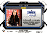 2023 Solo Sikoa Panini Prizm WWE PURPLE 072/149 #16 Friday Night Smackdown