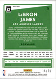 2020-21 LeBron James Donruss Optic PINK VELOCITY PRIZM 16/79 #13 Los Angeles Lakers