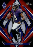 2024 Lamar Jackson Panini Phoenix RED 164/299 #102 Baltimore Ravens