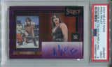 2024 Rhea Ripley Panini Select WWE PURPLE RINGSIDE ACTION SIGNATURES AUTO 02/35 AUTOGRAPH PSA 9 #RA-RRP Monday Night Raw 8718