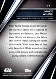 2023 Mace Windu Topps Chrome Black REFRACTOR 062/199 #34 Attack of the Clones