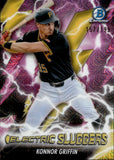 2026 Konnor Griffin Bowman Chrome ELECTRIC SLUGGERS PINK MOJO REFRACTOR 157/199 #ES-17 Pittsburgh Pirates
