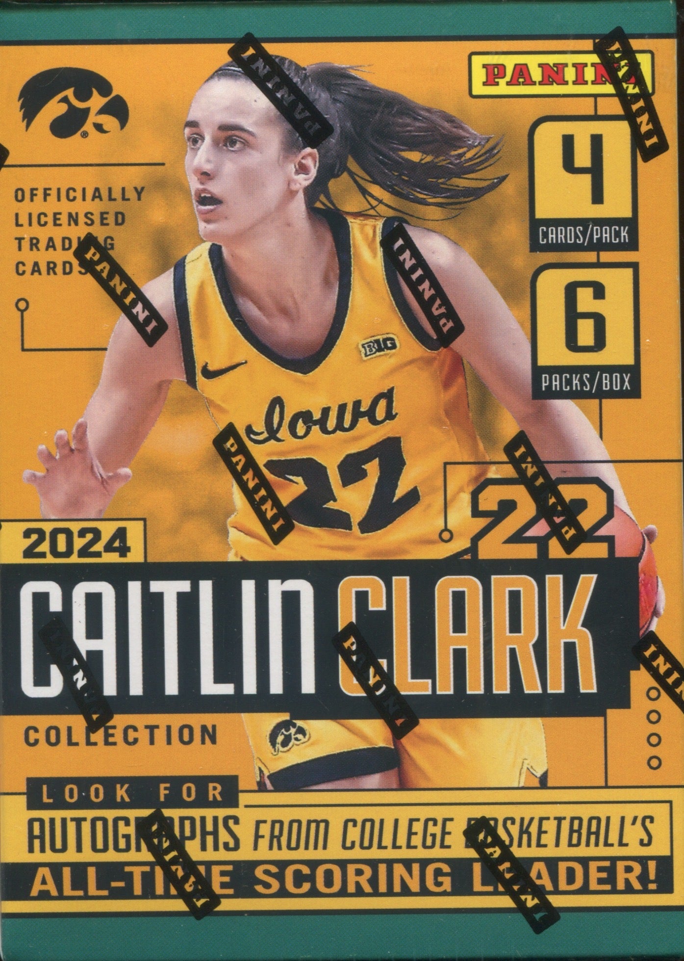 超希少 caitlin clark child card panini