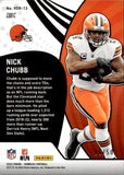 2023 Nick Chubb Panini Donruss CUBIC VORTEX 06/50 #VOR-13 Cleveland Browns
