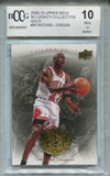 2009-10 Michael Jordan Upper Deck MJ LEGACY COLLECTION GOLD BCCG 10 #80 Chicago Bulls HOF 3090