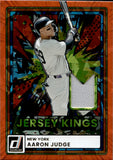 2026 Aaron Judge Panini Donruss JERSEY KINGS ORANGE ICE #JK-AJ New York Yankees