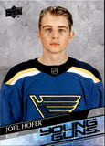 2020-21 Joel Hofer Upper Deck Extended Series YOUNG GUNS ROOKIE RC #702 St. Louis Blues 1